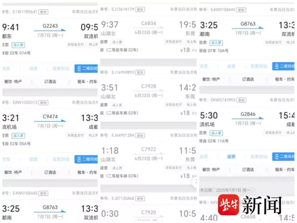 1个月200多次！陌生人冒用女子身份反复买退火车票