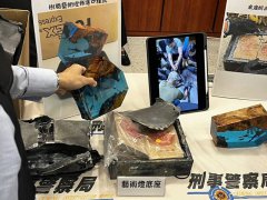 进口「艺术灯座」藏市价2亿海洛因砖 3泰籍嫌犯收货被逮