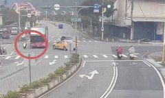 花莲市死亡车祸！游览车疑超车擦撞机车 69岁骑士身亡