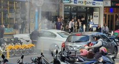 新庄BMW暴冲撞2车、险撞进骑楼店家 驾驶失去生命征象