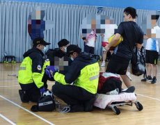 休假不忘救人！打羽球见球友突倒地 宜县消防员及时救命