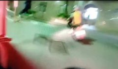 毒虫骑机车摇晃被盯 警追至安宁病房前逮人