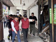 板桥气爆案波及5路人 侯友宜：伤者已出院、邻损依法求偿