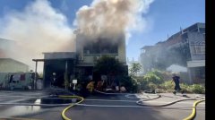 草屯民宅火警  8旬阿公惊醒及时逃出