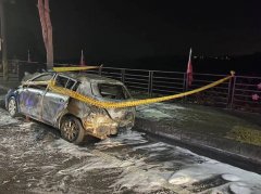 中横公路东势段火烧车 42岁妇躺驾驶座烧成焦尸