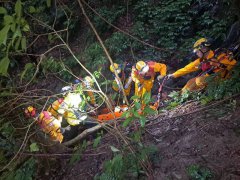 听到微弱求救声......男子独攀基隆龙门谷 失足受困2日获救