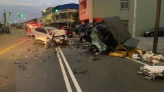 云林斗南清晨事故货车「身首异处」 3车2命危1昏迷1轻伤送医