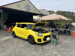 白河冬季观光热 台南警联合稽查改装车