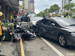 疑又毒驾害命！基隆男驾车冲撞10辆汽机车  3人送医1妇人送医不治