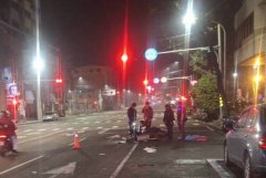 疑暗夜视线不明 高雄骑士撞死过马路83岁街友