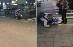 心痛影片曝光！被砍骑士生前紧握手机停在「这一幕」 全网看哭了