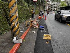 酒驾撞清洁队手推车和灯杆 王梦麟2万元交保