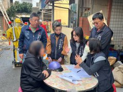 太平火警烧8户 市府今现场设行动户政助补发烧毁证件