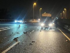 国3长治段骑机车逆向误闯  83岁阿伯与小货车对撞伤重不治