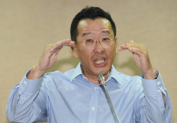  顾立雄痛批国民党「除了退席外有什么贡献？提这样的条文能看吗？有没有水准？」（资料照，记者张嘉明摄）