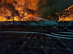 桃园除夕到初一鞭炮烟火引发17件火警  龙潭除夕夜工厂大火吞噬厂房