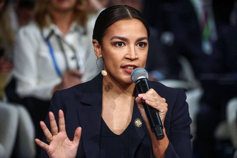 美国民主党籍联邦众议员欧加修—寇蒂兹。（路透档案照）