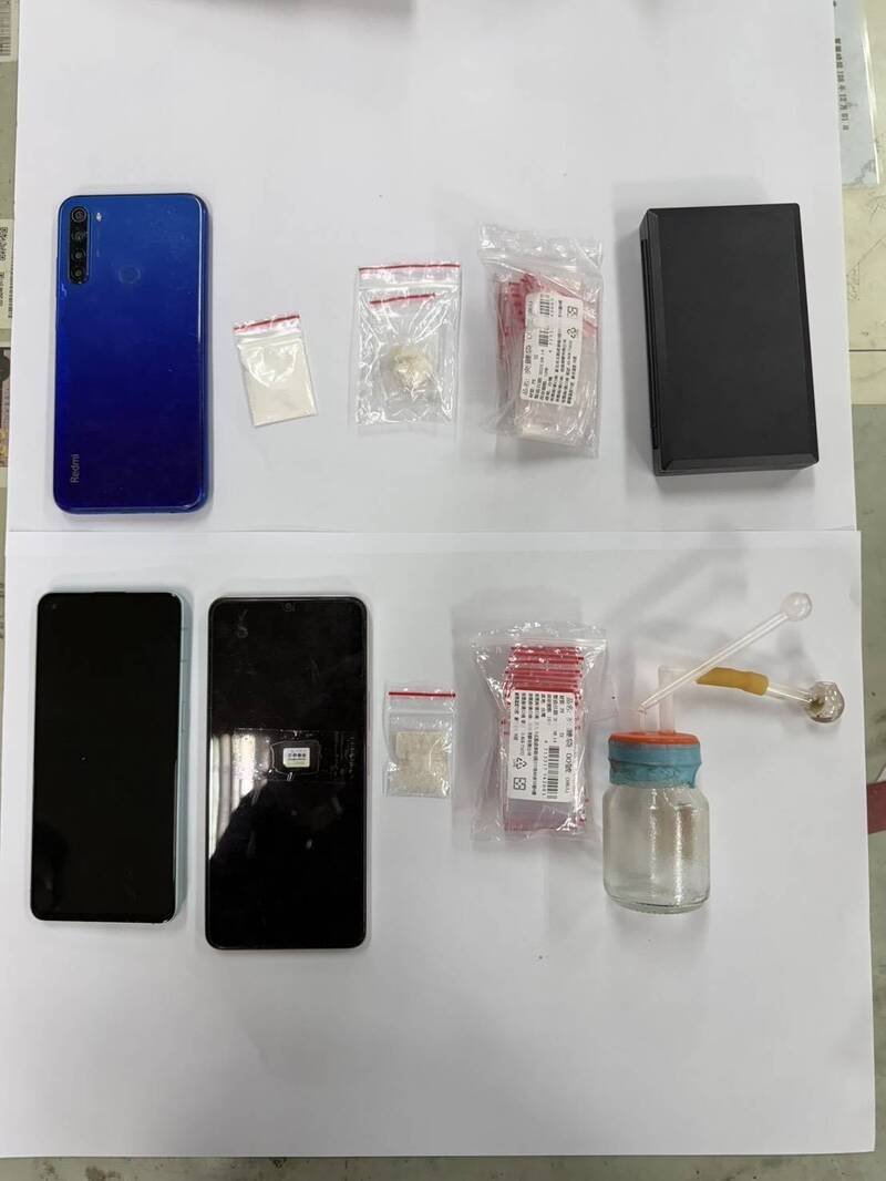 恒警强力肃毒 捣破民宿毒窟逮获2通缉犯。（警方提供）