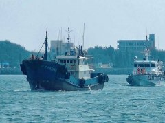 中国渔船「闽龙渔63888号」越界 疑涉窃案澎湖海巡队带回厘清