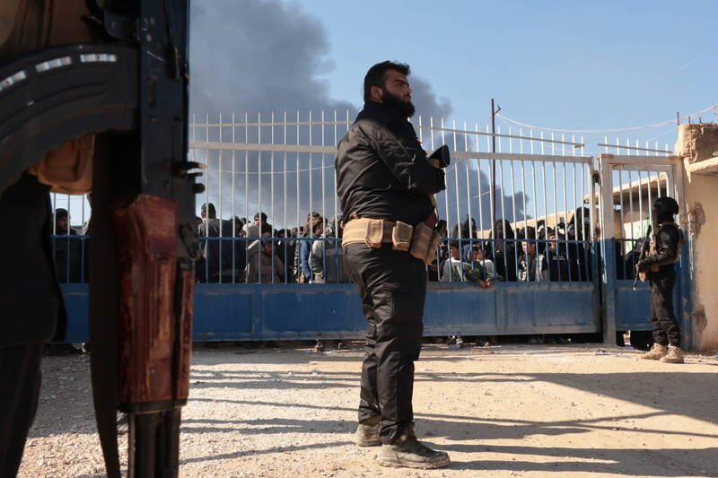 叙利亚政府军上月接管霍尔营。（欧新社档案照）