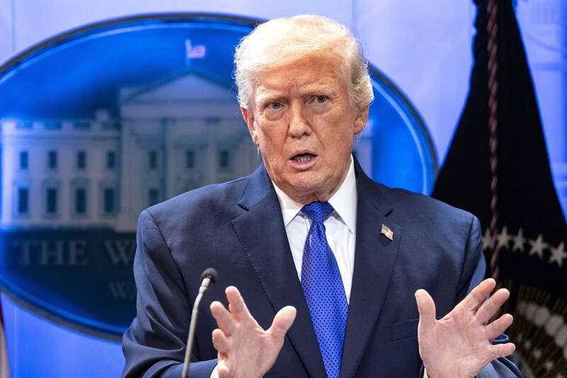 美国总统川普。（欧新社）