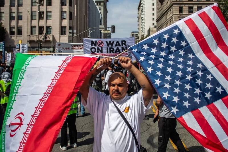 中东国家官员透露，美国与伊朗原则上同意延长停火期限，不过1名美国官员澄清，美国方面尚未正式同意。示意图。（法新社资料照）