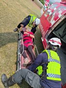 坠落10多公尺深边坡撑5天  马博横断线失联登山协作找到了