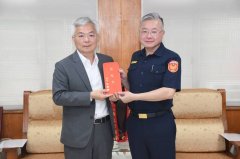 白沙屯妈进香逾46万香灯脚随行 警政署长慰劳苗警辛劳