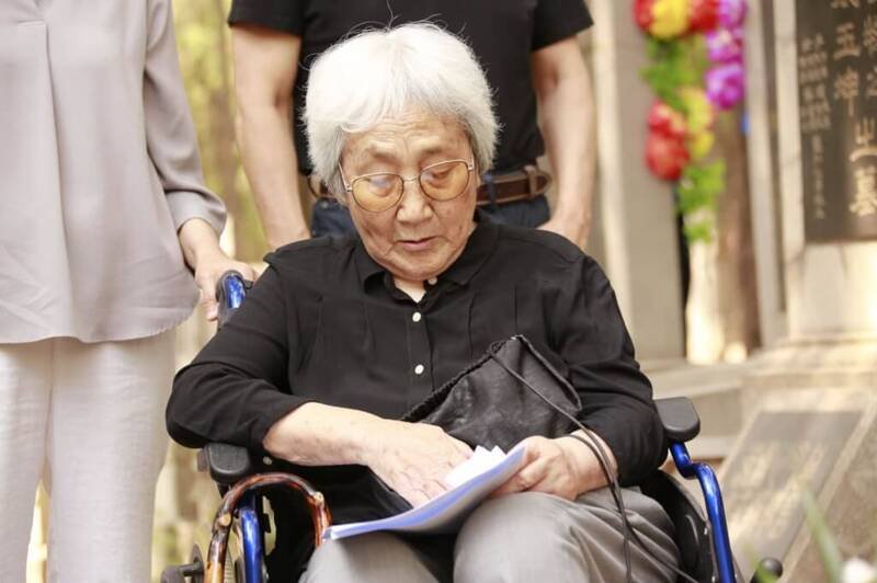 六四事件死难者家属团体「天安门母亲」发起人之一张先玲。当年，她不到20岁的儿子王楠在中共解放军驱逐天安门广场示威民众时遭枪杀。（中央社）