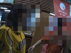 看棒球兼看格斗赛? 中职明星赛大巨蛋场外 港男台女爆全武行